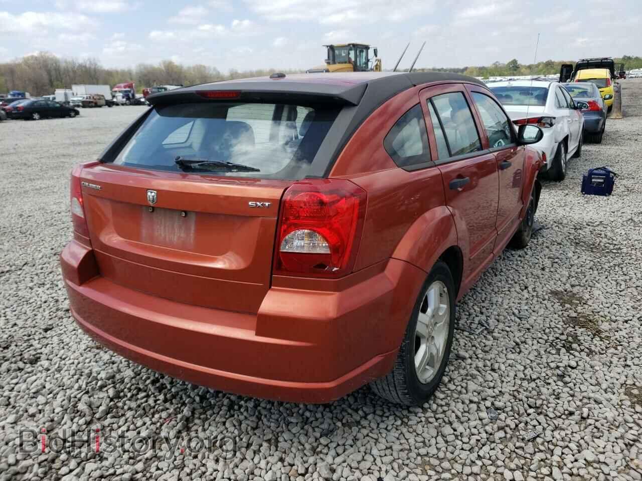 2007 DODGE CALIBER - VIN: 1B3HB48B07D186718 - Фото 4