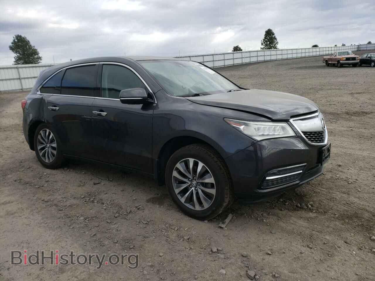 Photo 5FRYD4H48EB007114 - ACURA MDX 2014