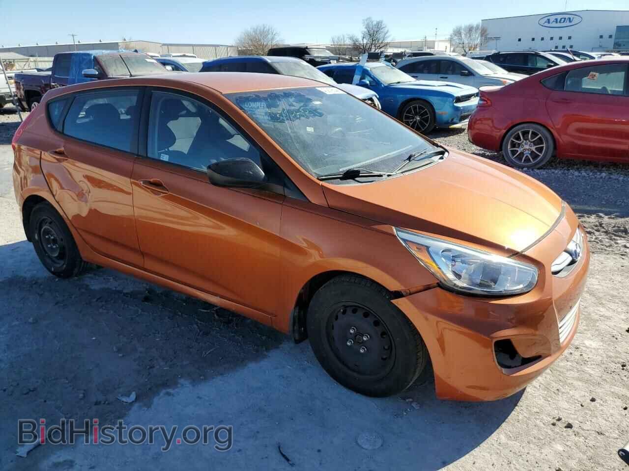 2015 HYUNDAI ACCENT - VIN: KMHCT5AEXFU220951 - Фото 4