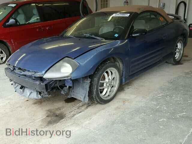 2002 MITSUBISHI ECLIPSE - VIN: 4A3AE85H12E056194 - Фото 2