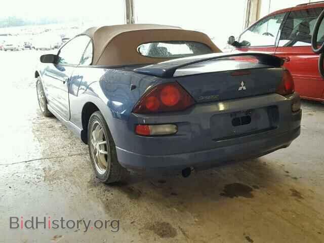 2002 MITSUBISHI ECLIPSE - VIN: 4A3AE85H12E056194 - Фото 3