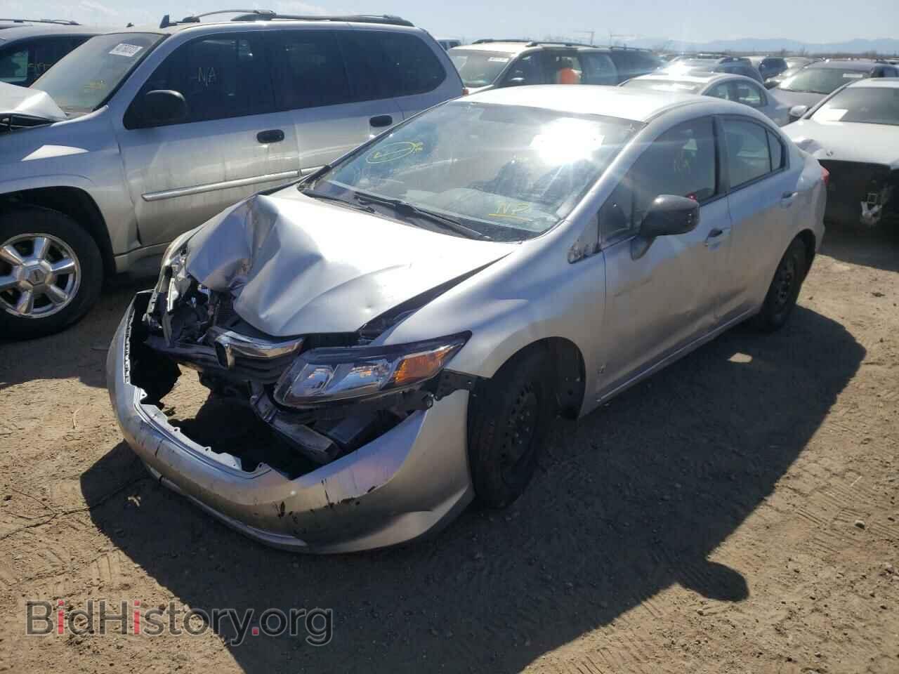 2012 HONDA CIVIC - VIN: 2HGFB2F50CH323968 - Фото 2