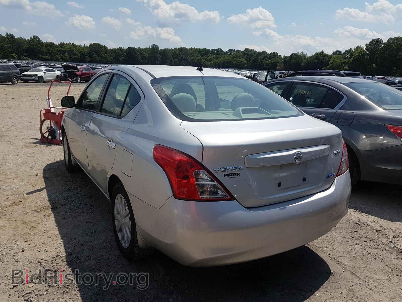 2012 NISSAN VERSA - VIN: 3N1CN7AP1CL861586 - Фото 3