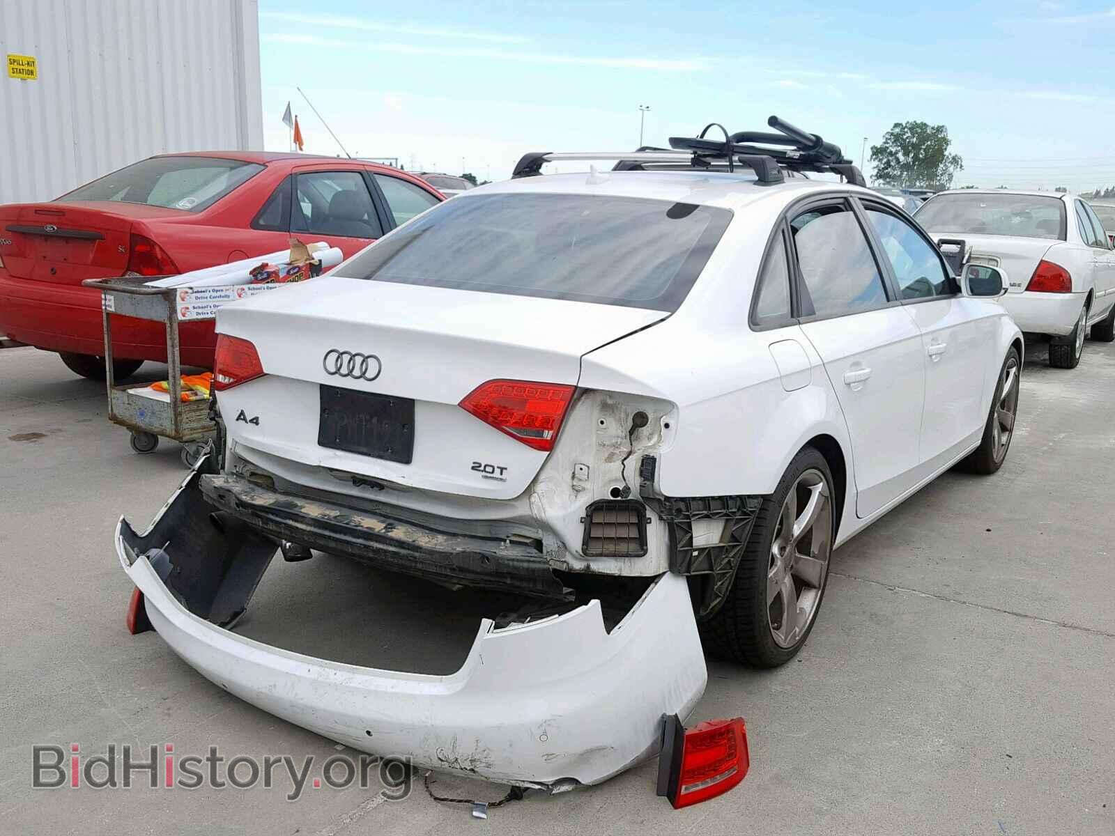 2011 AUDI A4 - VIN: WAUFFBFL2BA098027 - Фото 4