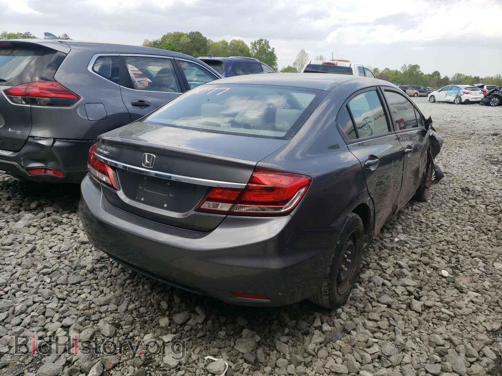 2013 HONDA CIVIC - VIN: 19XFB2F5XDE285077 - Фото 4