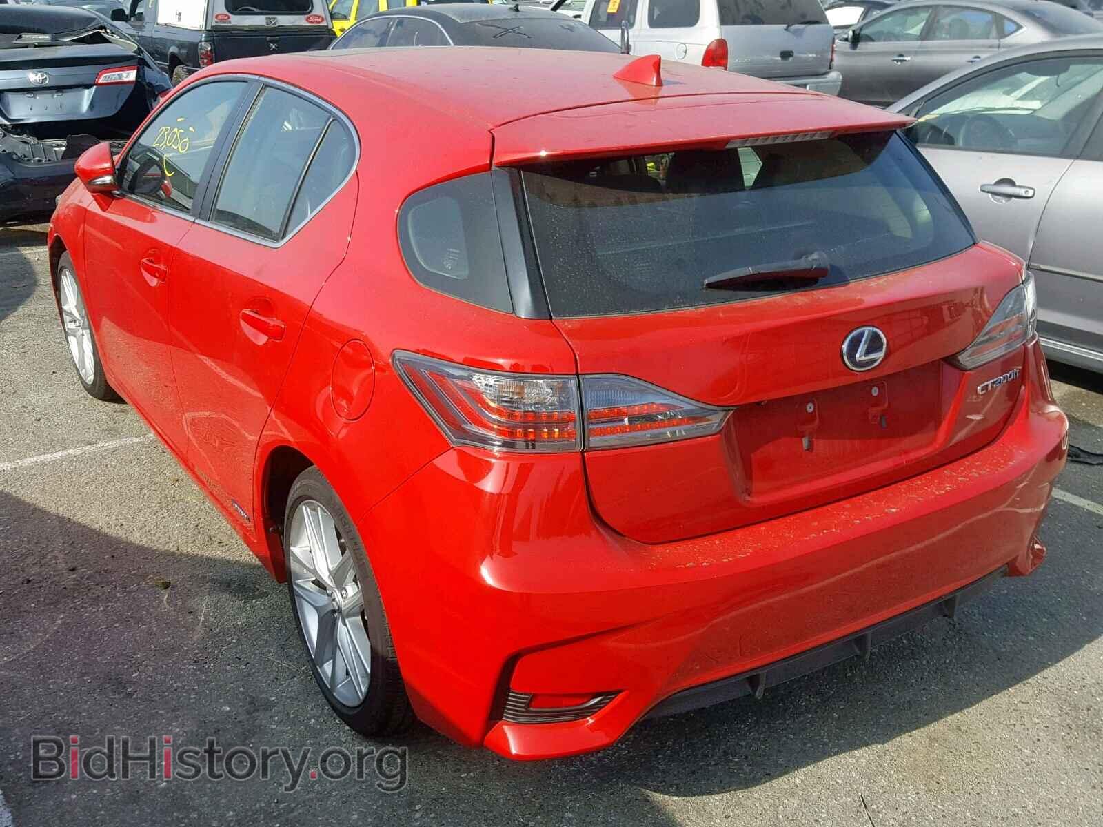 2016 LEXUS CT 200 - VIN: JTHKD5BH7G2267548 - Фото 3