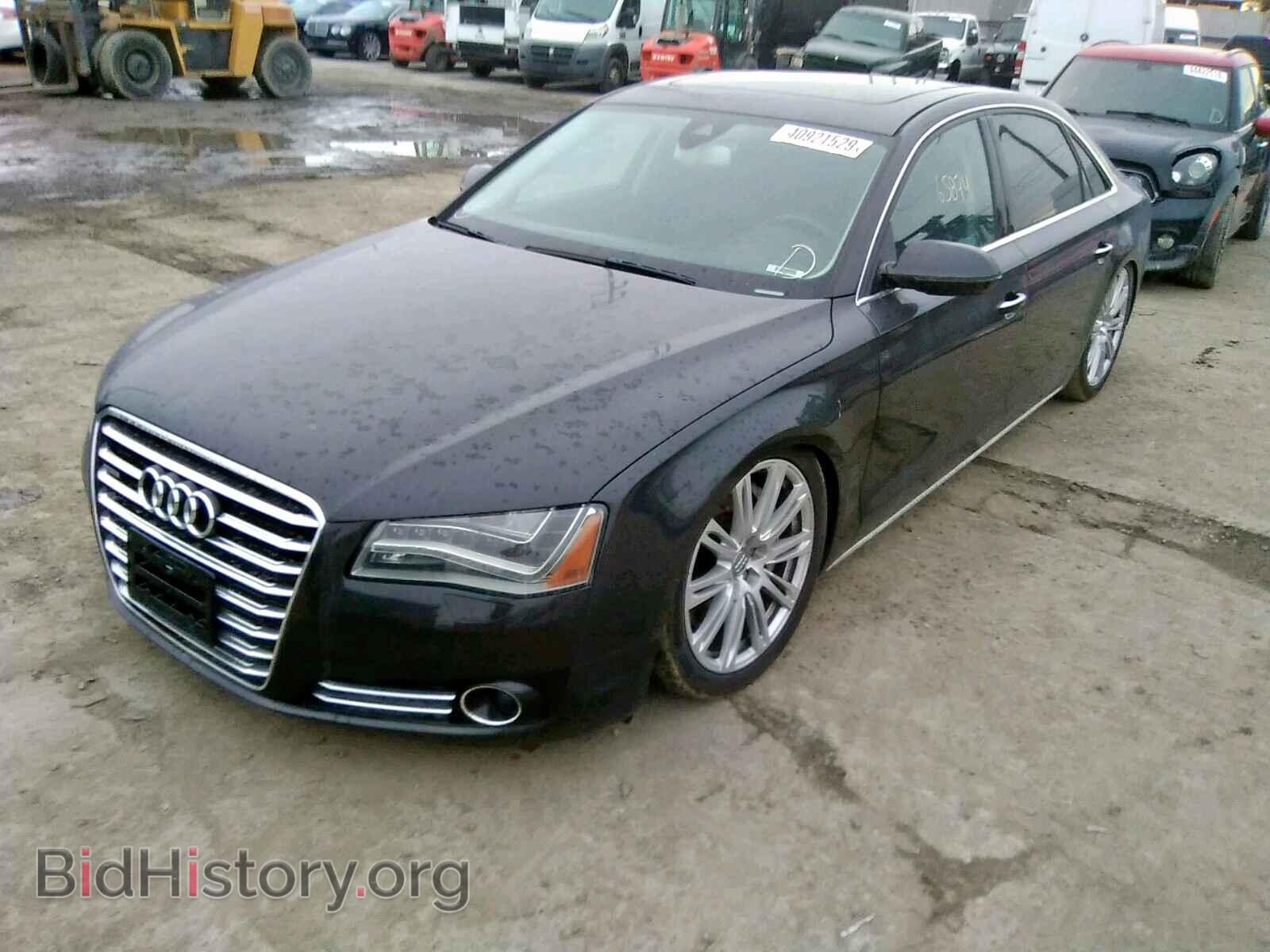 2012 AUDI A8 - VIN: WAURVAFD3CN034687 - Фото 2