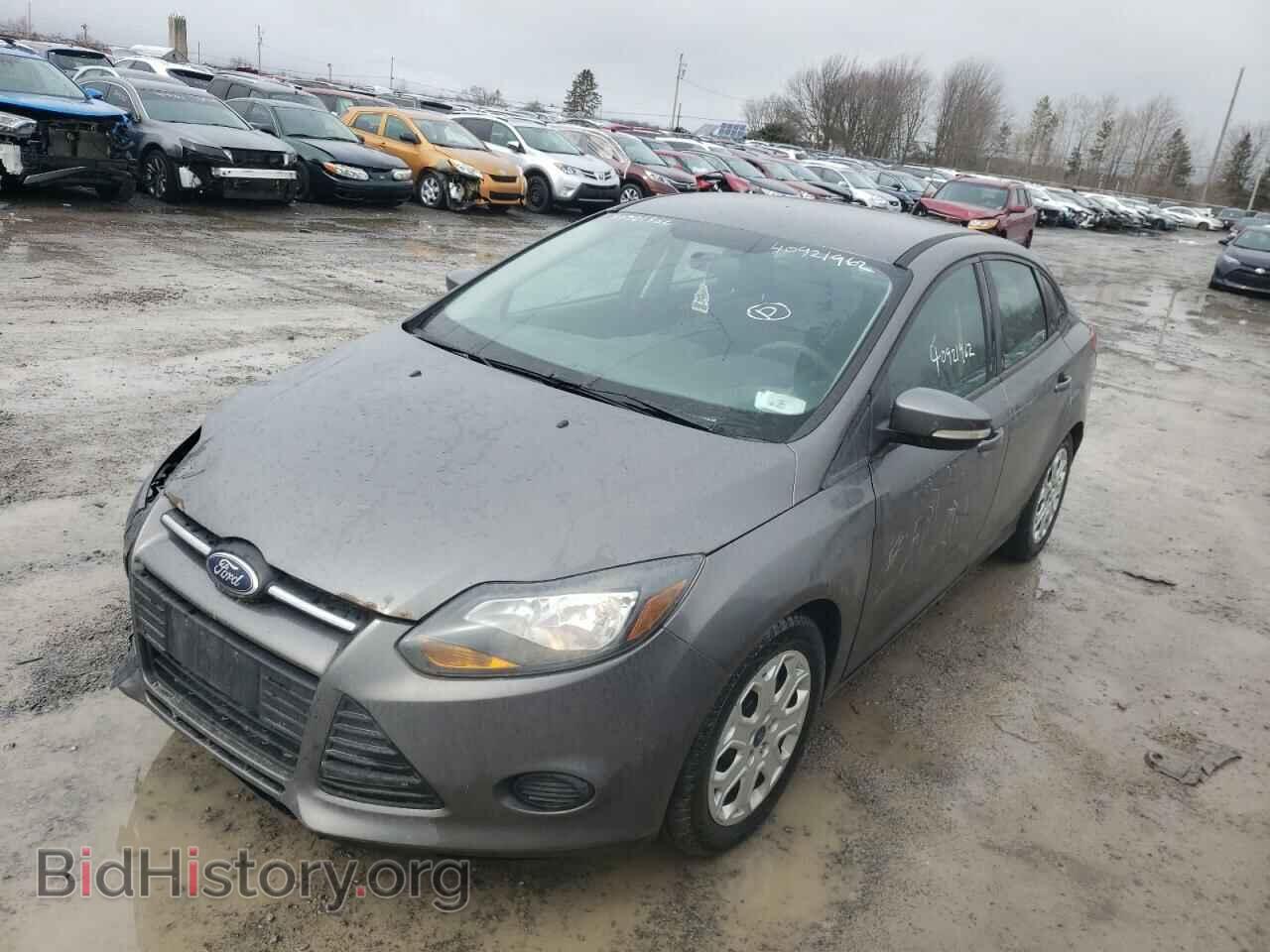 2014 FORD FOCUS - VIN: 1FADP3F23EL100872 - Фото 2