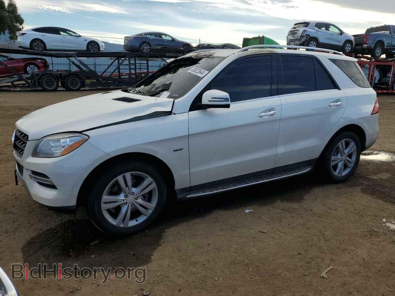 Photo 4JGDA2EB0CA081323 - MERCEDES-BENZ M-CLASS 2012