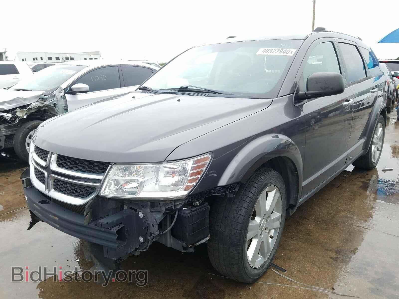 2014 DODGE JOURNEY - VIN: 3C4PDCAB1ET317137 - Фото 2