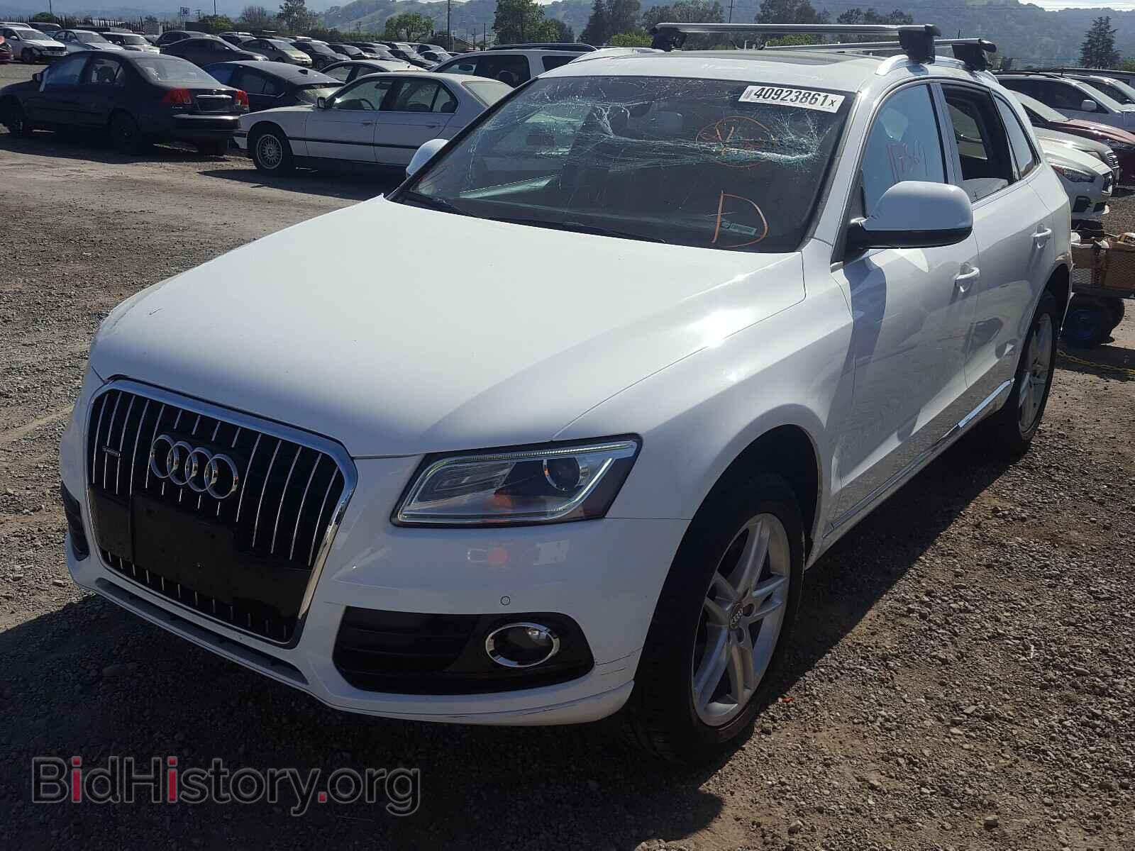 2014 AUDI Q5 - VIN: WA1LFAFP5EA018849 - Фото 2