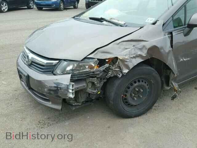 2012 HONDA CIVIC LX - VIN: 2HGFB2F5XCH540010 - Фото 9