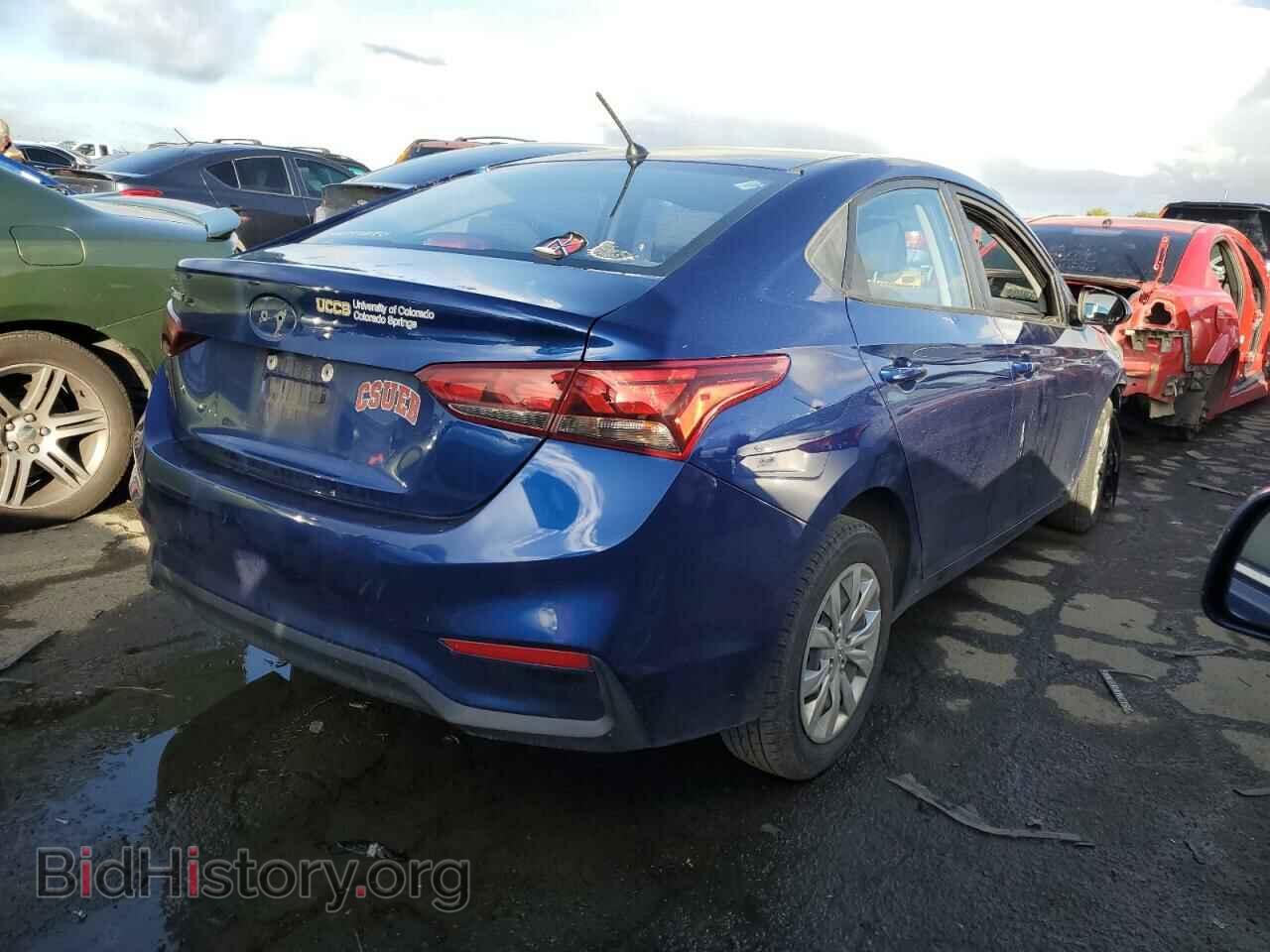 2018 HYUNDAI ACCENT - VIN: 3KPC24A32JE028107 - Фото 3