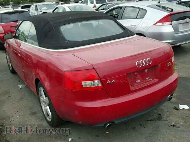 2005 AUDI A4 - VIN: WAUDT48HX5K014474 - Фото 3