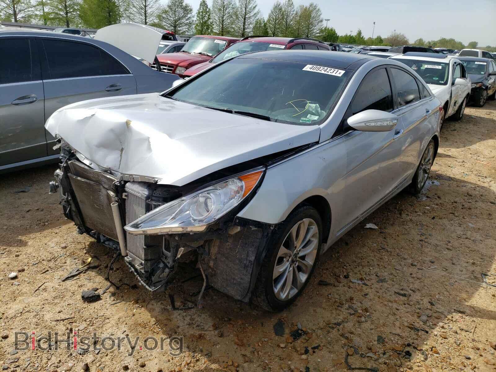 2012 HYUNDAI SONATA - VIN: 5NPEC4AB0CH348411 - Фото 2