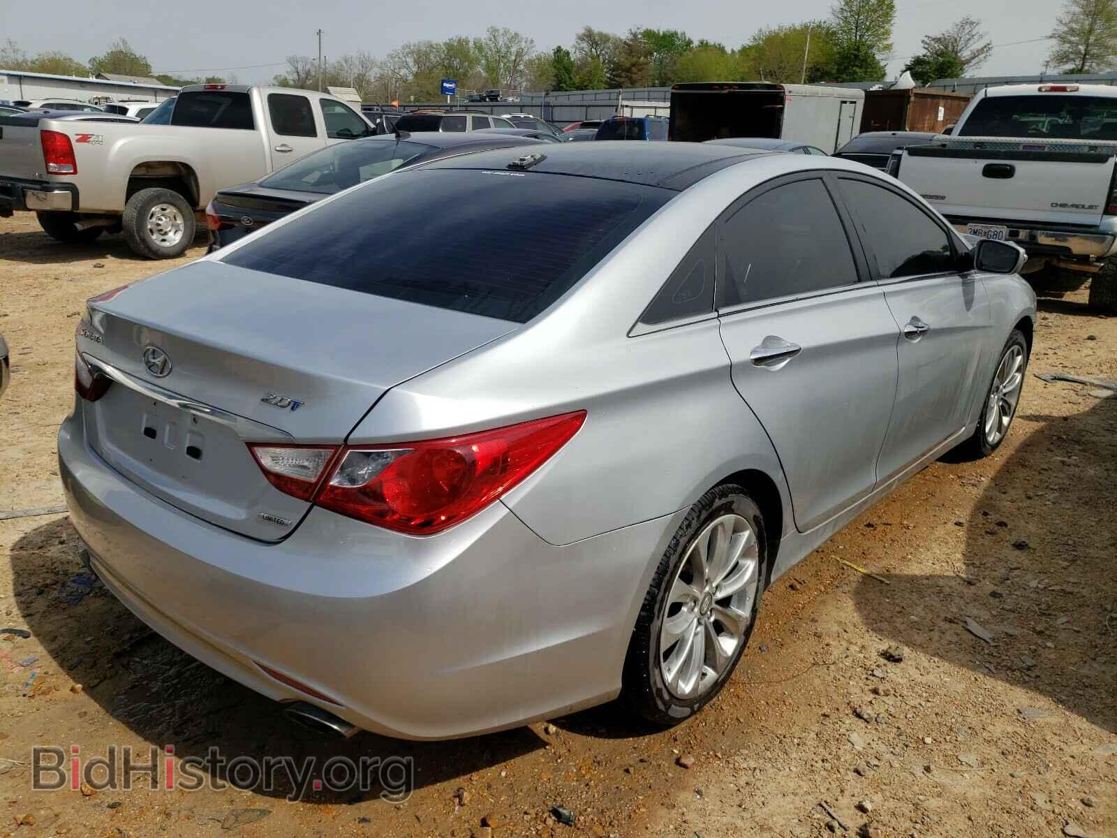2012 HYUNDAI SONATA - VIN: 5NPEC4AB0CH348411 - Фото 4