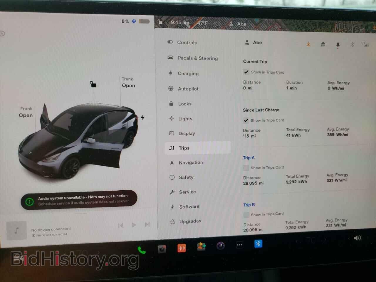 2022 TESLA MODEL Y - VIN: 7SAYGDEFXNF375229 - Фото 9