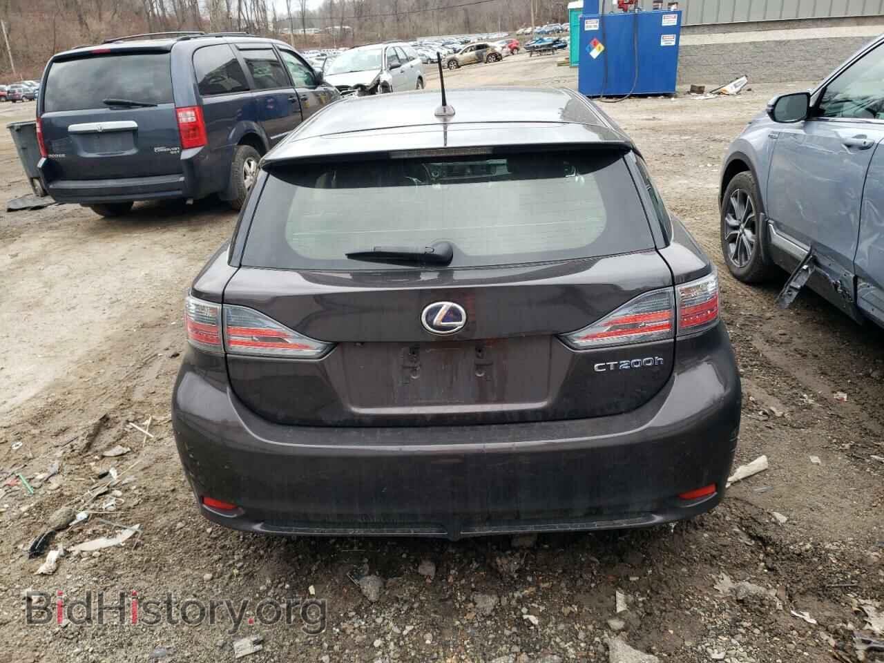 2012 LEXUS CT 200 - VIN: JTHKD5BH2C2113825 - Фото 6