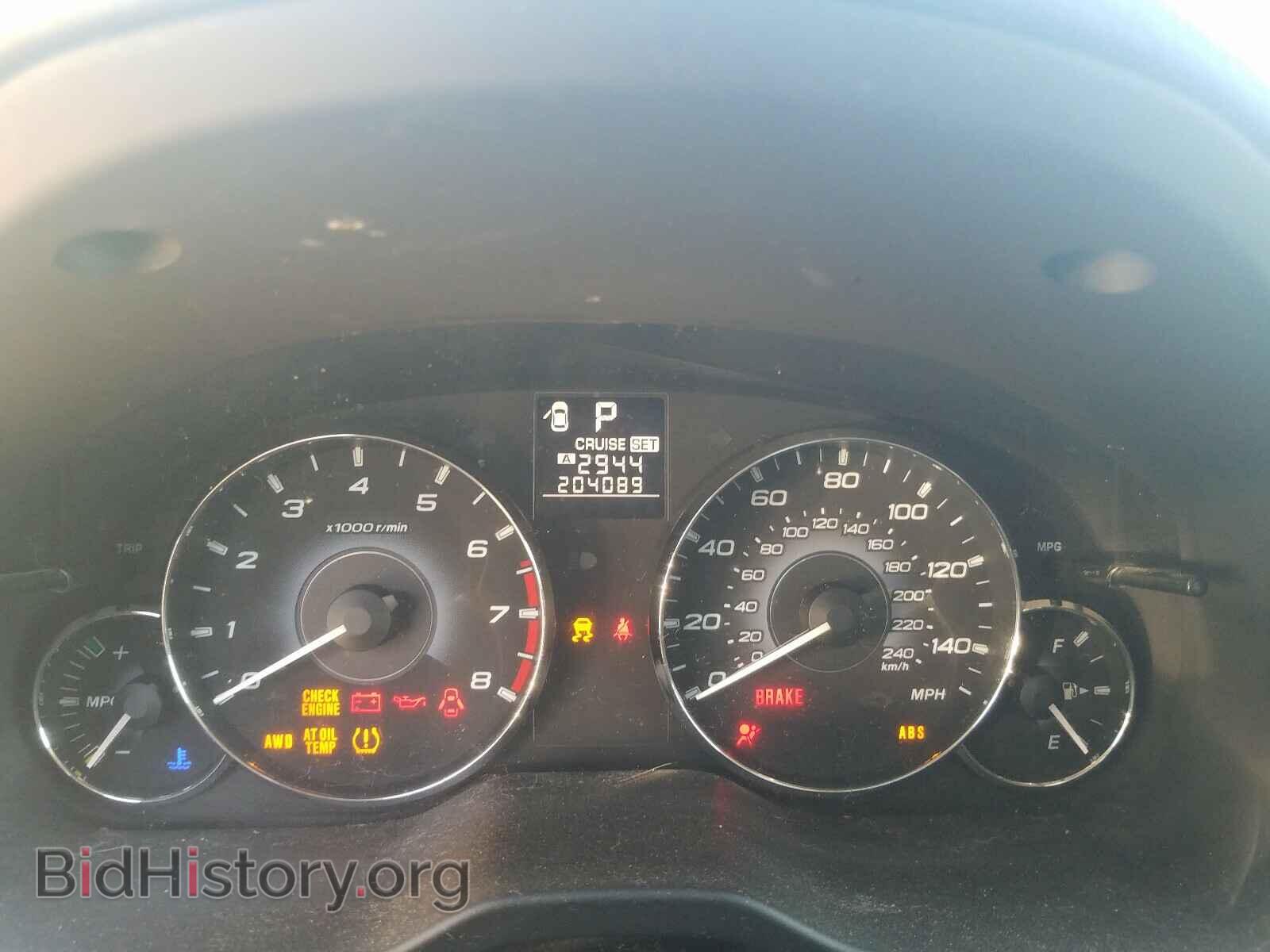 2010 SUBARU OUTBACK - VIN: 4S4BRBGC6A3343482 - Фото 8
