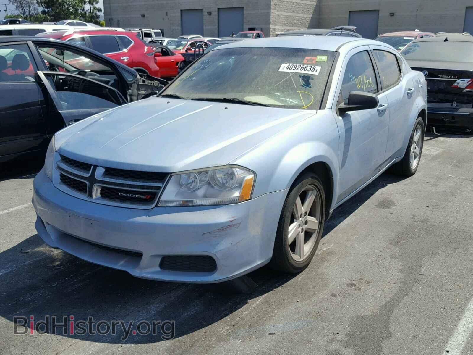 2013 DODGE AVENGER - VIN: 1C3CDZAB9DN625791 - Фото 2