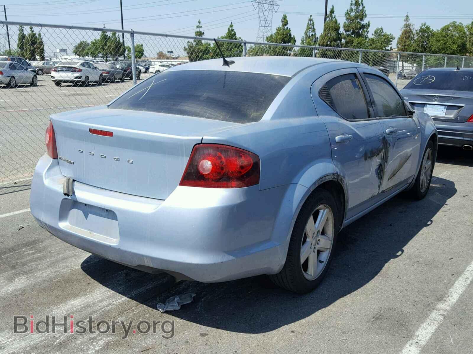 2013 DODGE AVENGER - VIN: 1C3CDZAB9DN625791 - Фото 4