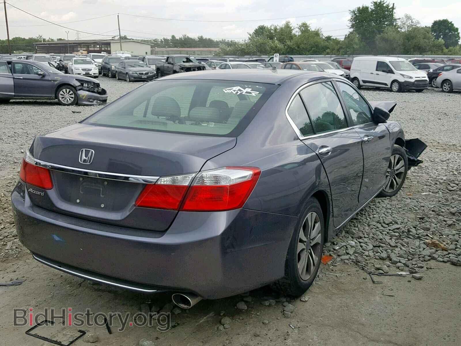 2013 HONDA ACCORD LX - VIN: 1HGCR2F36DA103473 - Фото 4