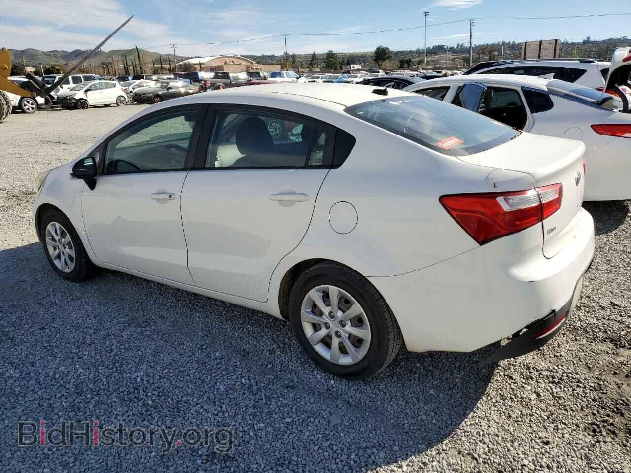 2012 KIA RIO - VIN: KNADM4A36C6089898 - Фото 2