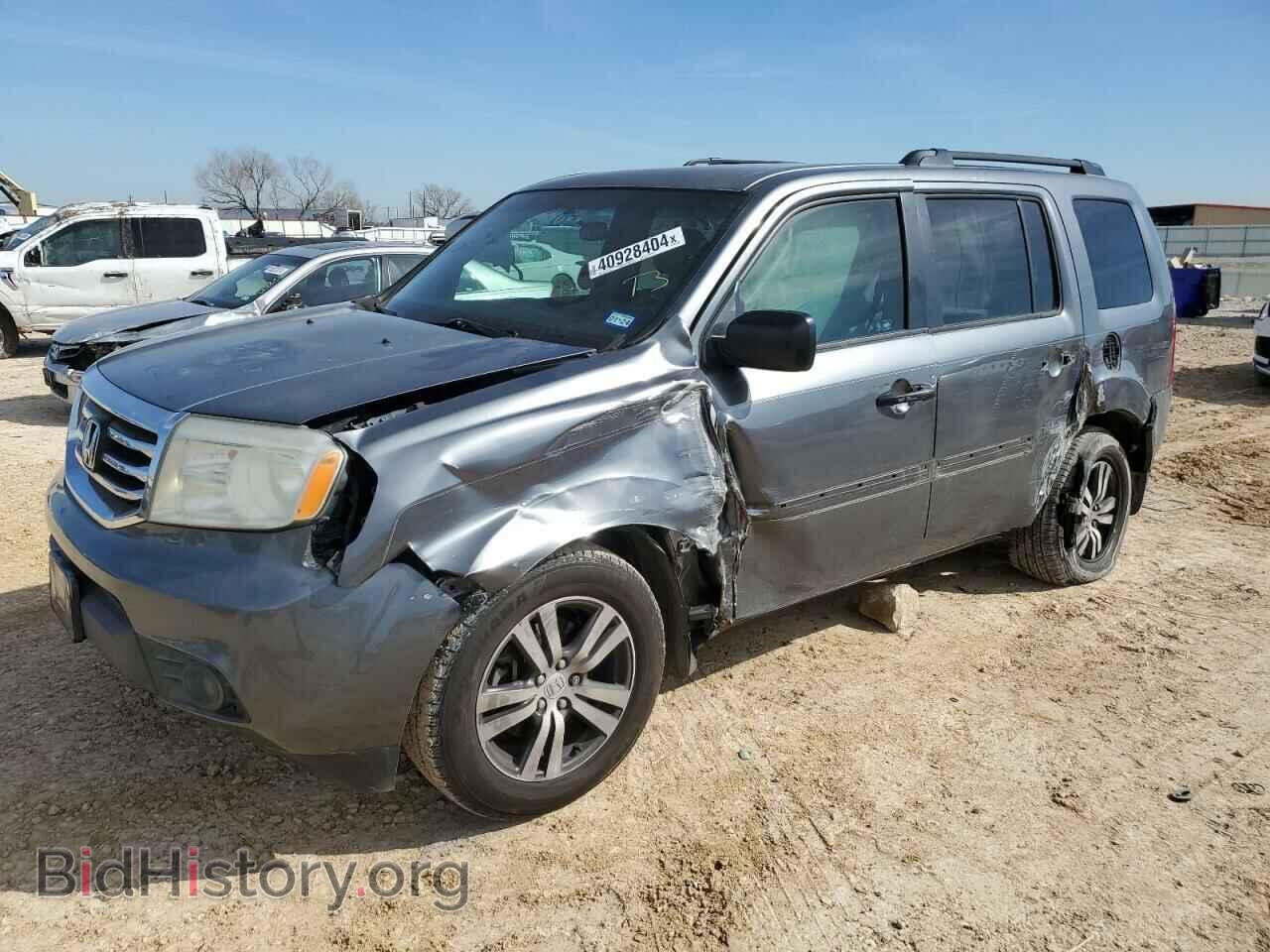 Photo 5FNYF3H29CB014669 - HONDA PILOT 2012