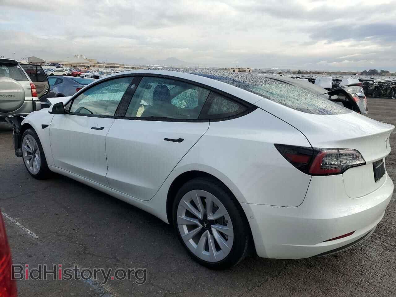 2022 TESLA MODEL 3 - VIN: 5YJ3E1EA1NF374163 - Фото 2