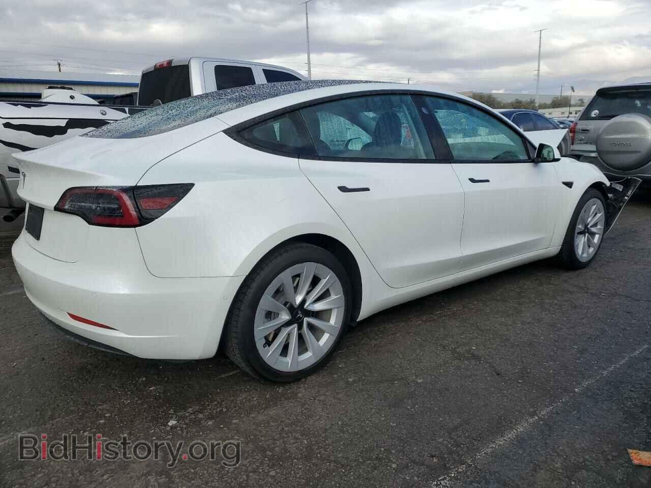 2022 TESLA MODEL 3 - VIN: 5YJ3E1EA1NF374163 - Фото 3