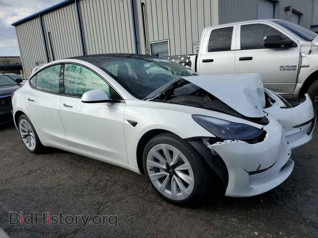 2022 TESLA MODEL 3 - VIN: 5YJ3E1EA1NF374163 - Фото 4