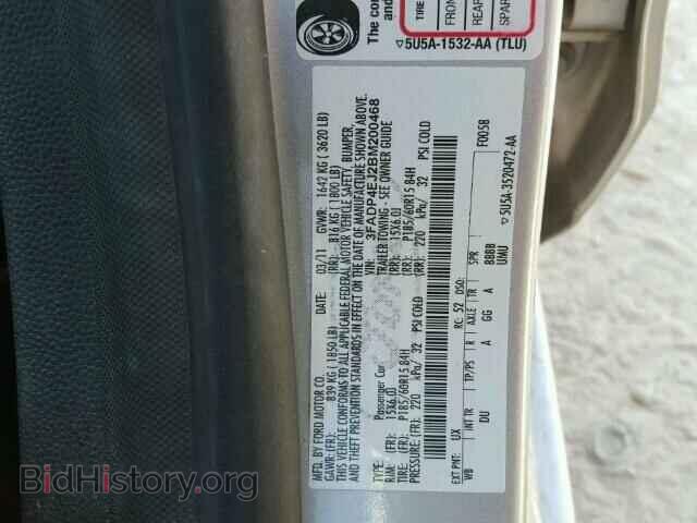 2011 FORD FIESTA - VIN: 3FADP4EJ2BM200468 - Фото 10