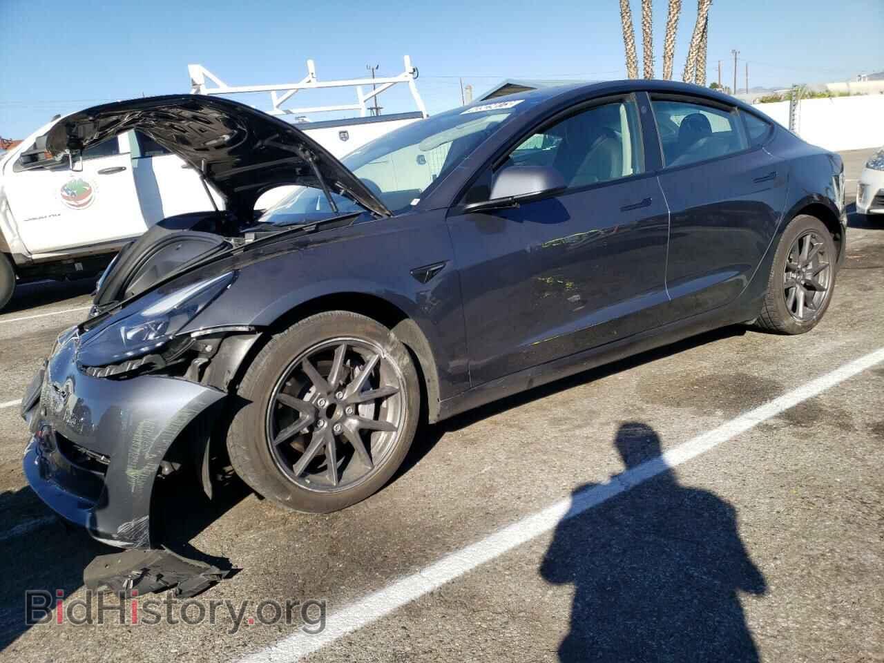 Photo 5YJ3E1EA0NF187626 - TESLA MODEL 3 2022