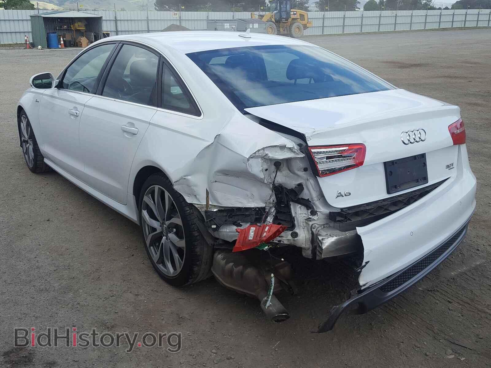 2013 AUDI A6 - VIN: WAUHGBFC5DN122371 - Фото 3