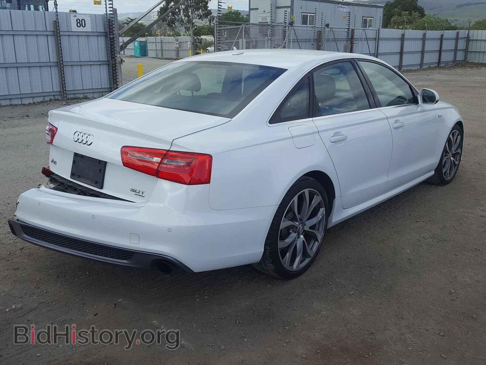 2013 AUDI A6 - VIN: WAUHGBFC5DN122371 - Фото 4