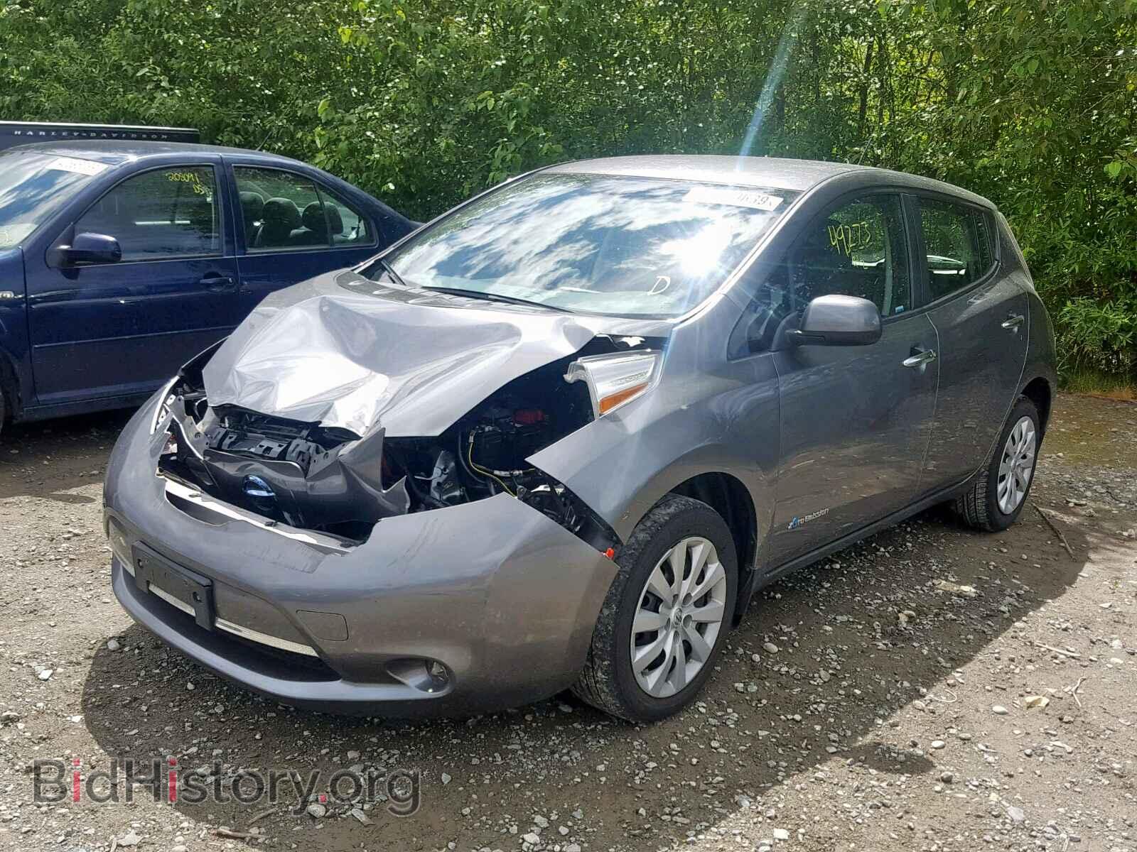 2015 NISSAN LEAF - VIN: 1N4AZ0CP4FC305808 - Фото 2