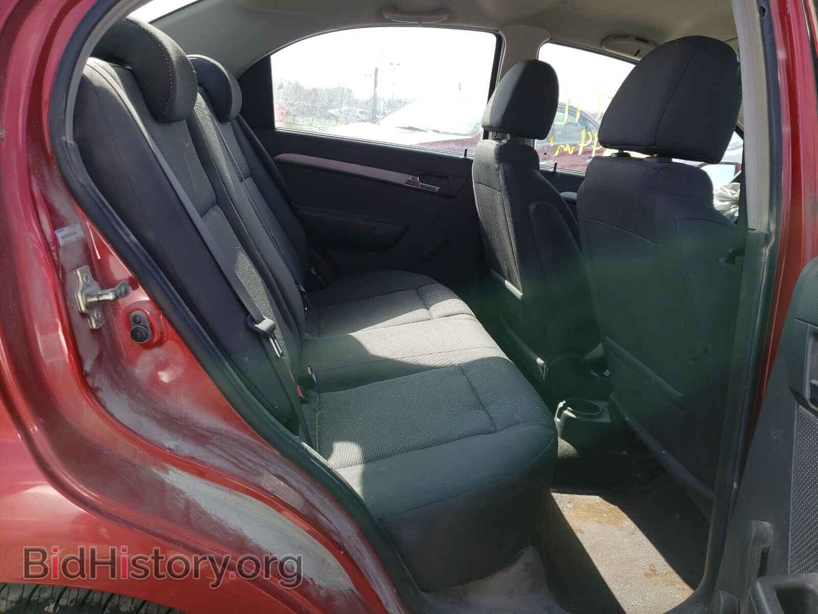 2009 CHEVROLET AVEO - VIN: KL1TD56E09B340050 - Фото 6