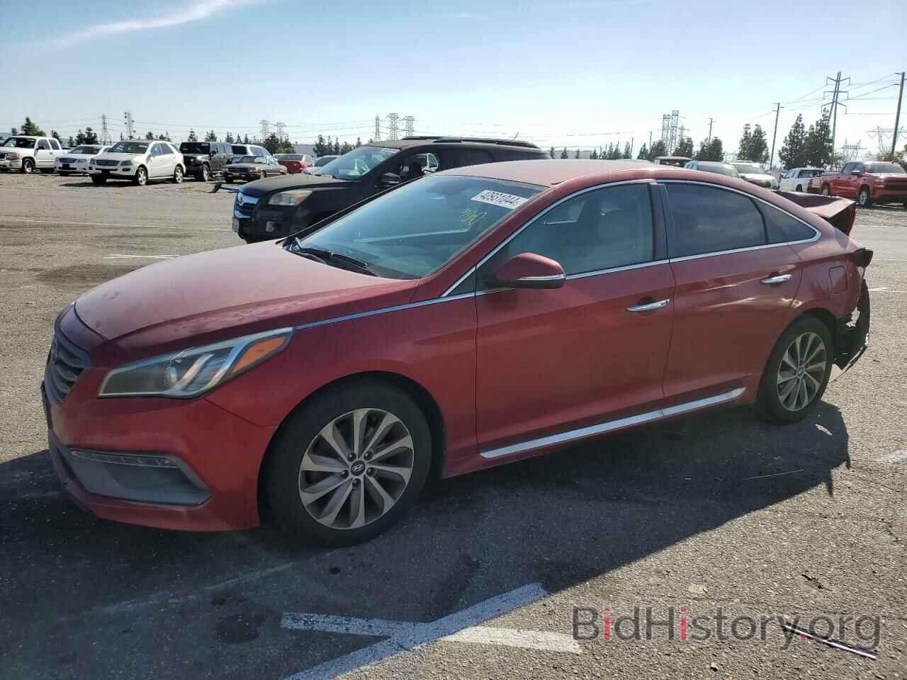 Photo 5NPE34AFXFH089059 - HYUNDAI SONATA 2015