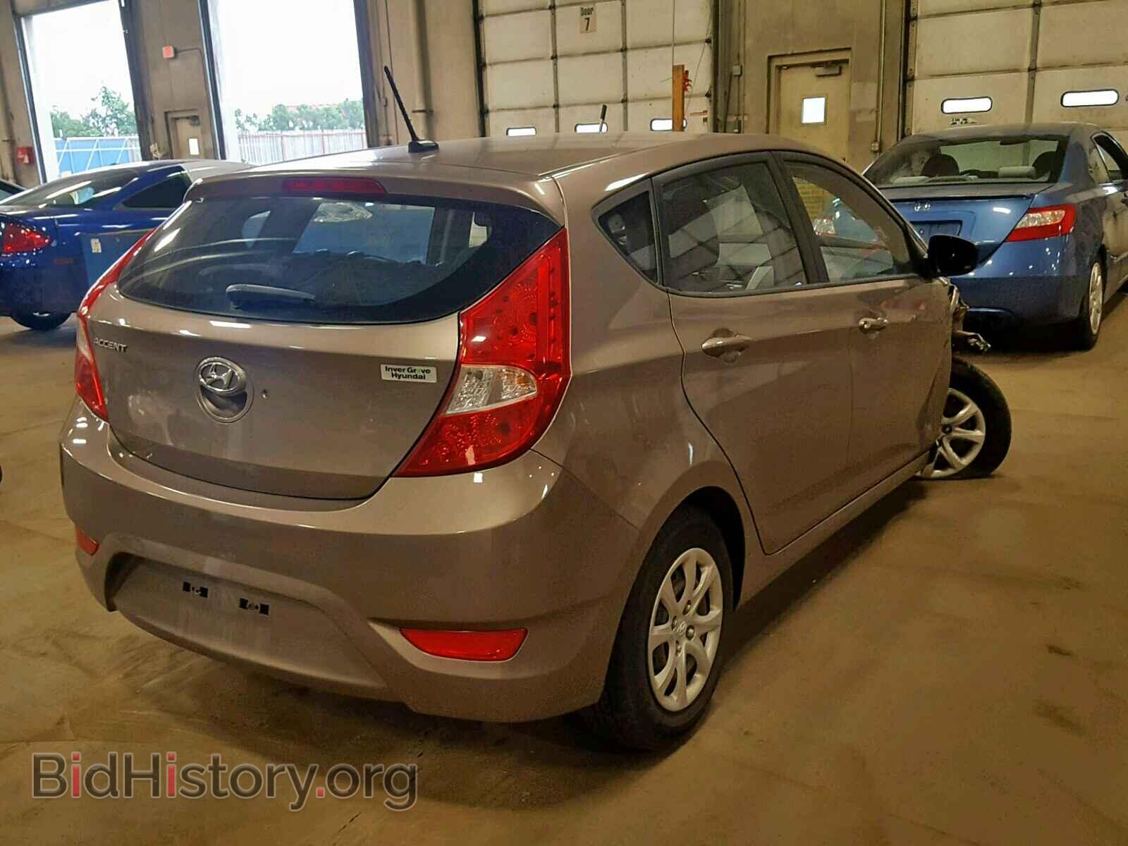 2012 HYUNDAI ACCENT - VIN: KMHCT5AE4CU016190 - Фото 4