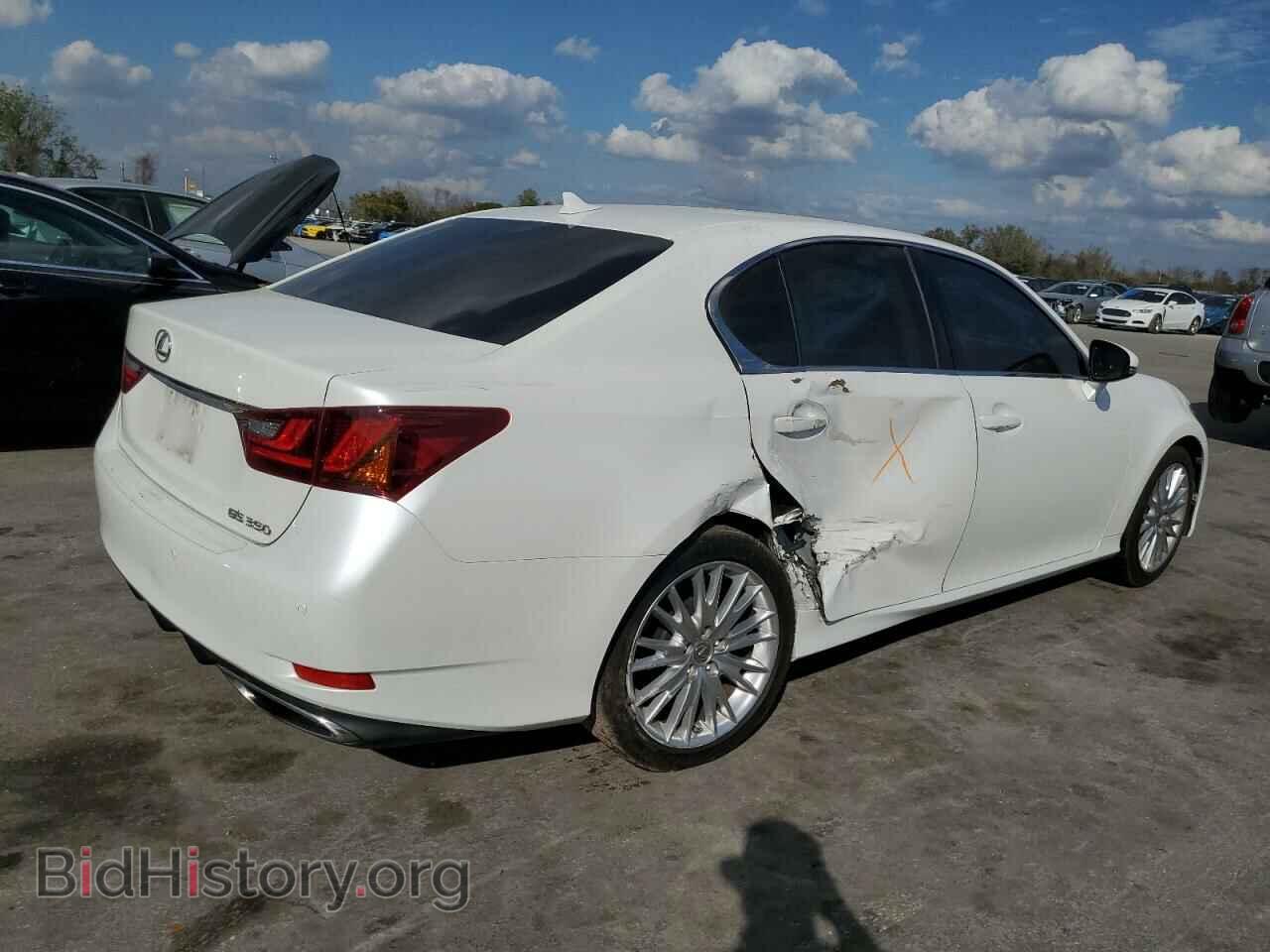 2013 LEXUS GS350 - VIN: JTHBE1BL2D5009927 - Фото 3