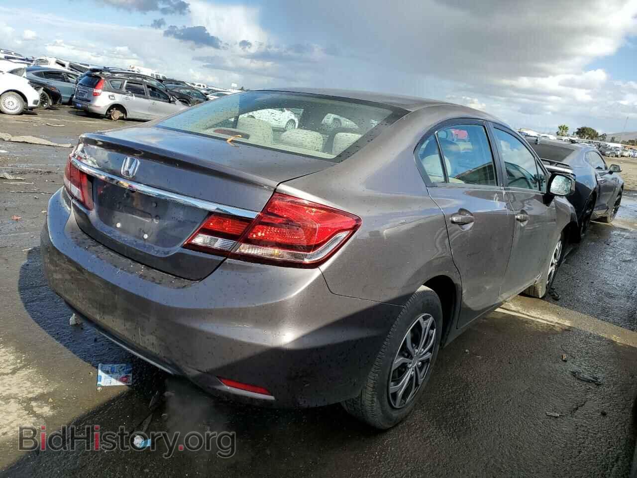 2013 HONDA CIVIC - VIN: 19XFB2F50DE231769 - Фото 3