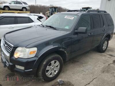 2010 Ford EXPLORER XLT, черный — VIN 1FMEU7DE2AUB02060, Copart