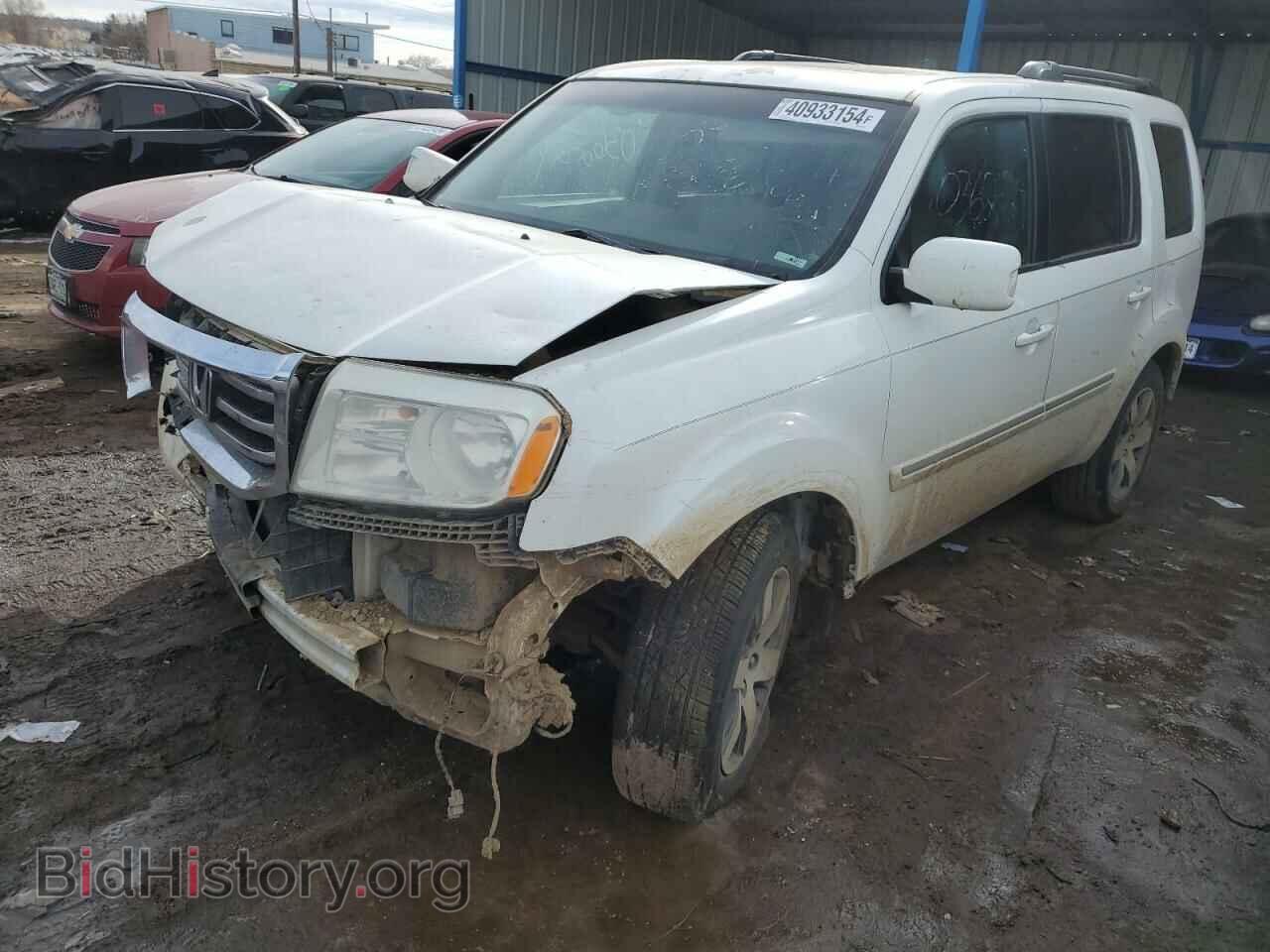 Photo 5FNYF4H9XCB033573 - HONDA PILOT 2012