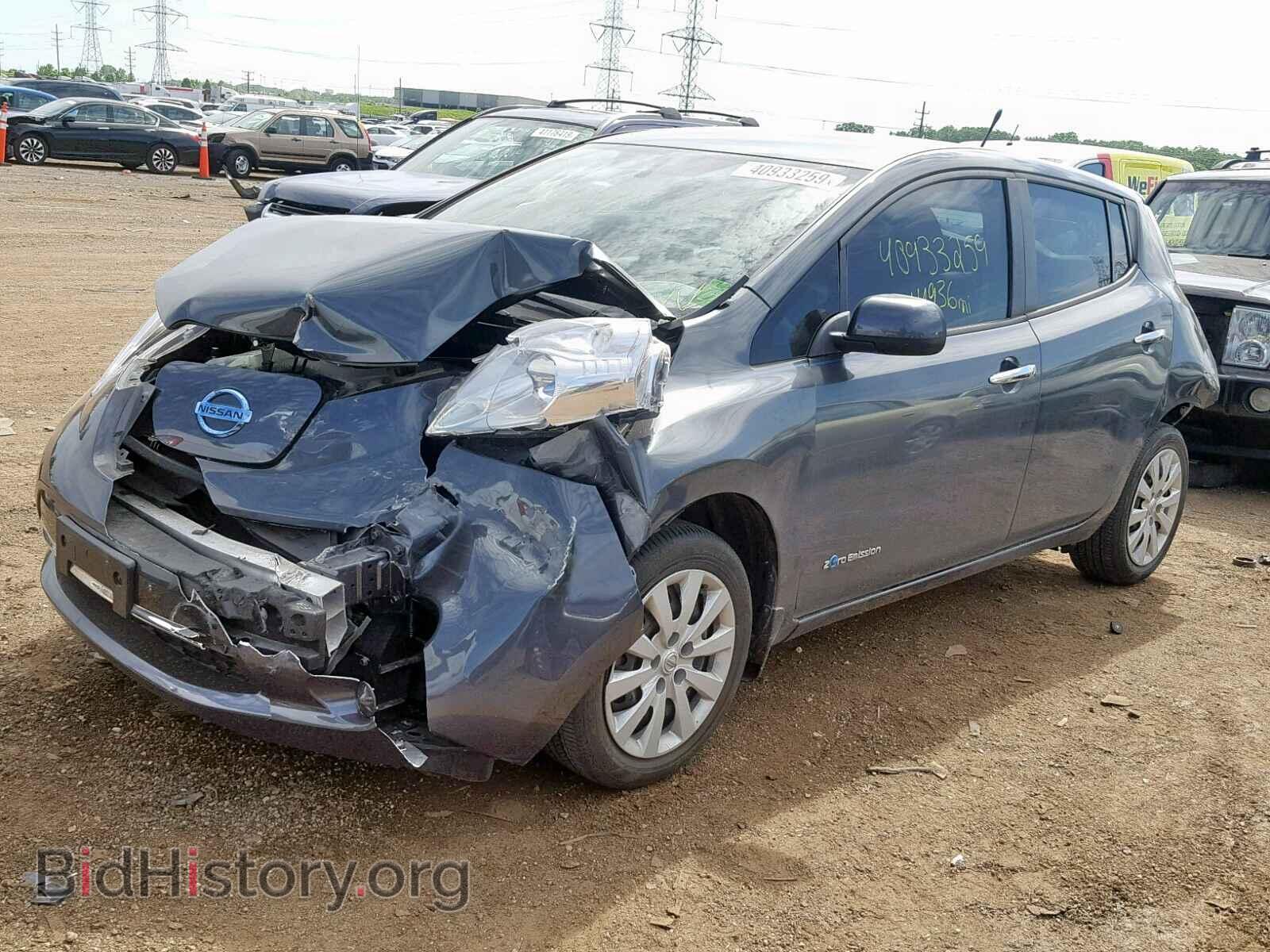 2013 NISSAN LEAF - VIN: 1N4AZ0CP2DC415575 - Фото 2