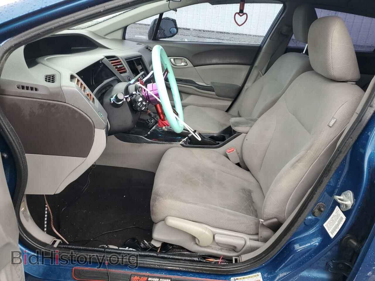 2012 HONDA CIVIC - VIN: 2HGFB2F54CH537510 - Фото 7