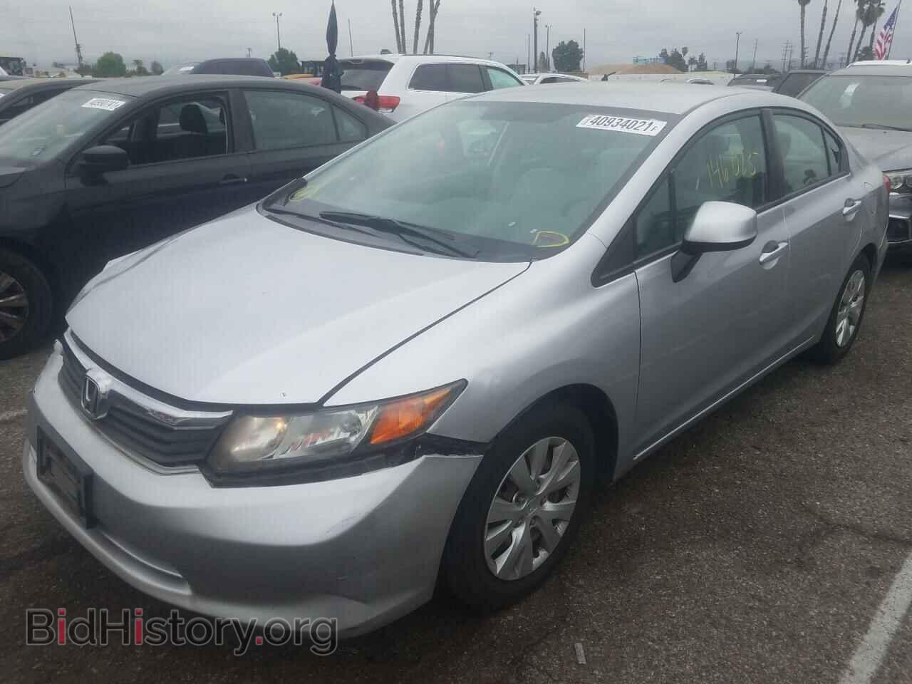 2012 HONDA CIVIC - VIN: 19XFB2F57CE364883 - Фото 2