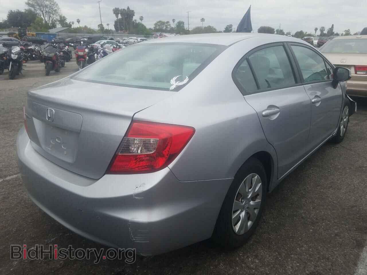 2012 HONDA CIVIC - VIN: 19XFB2F57CE364883 - Фото 4