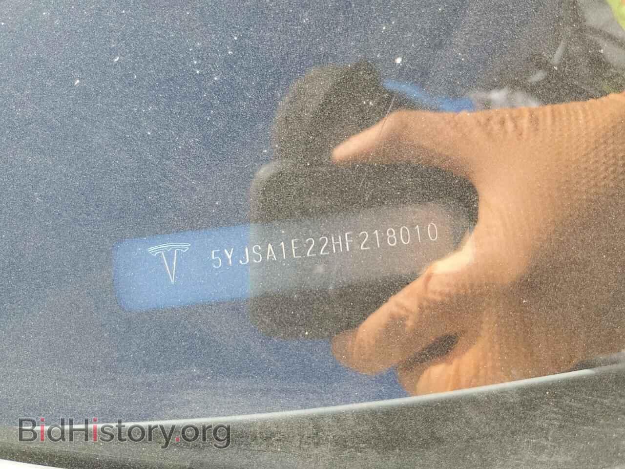 2017 TESLA MODEL S - VIN: 5YJSA1E22HF218010 - Photo 12