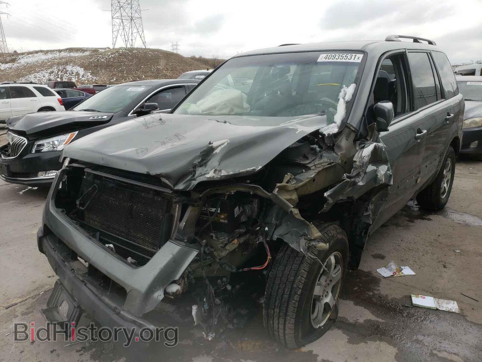 2008 HONDA PILOT - VIN: 5FNYF18418B052717 - Фото 2