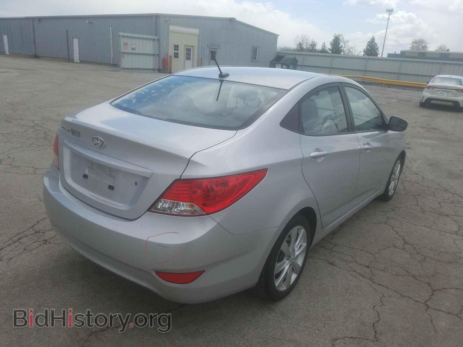 2012 HYUNDAI ACCENT - VIN: KMHCU4AE3CU079109 - Фото 4